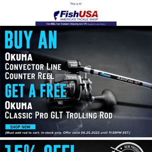 The Last Day of Okuma Days is Almost Over!