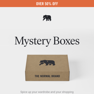 The Mystery Box is BACK 🔥 while supplies last