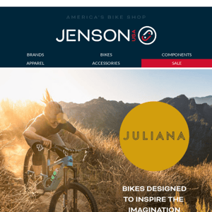 Juliana Bikes Now Available At Jenson USA