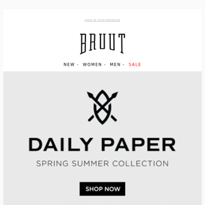 SHOP THE NEW DAILY PAPER SS22 COLLECTION NOW! ☀️