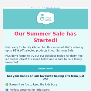 The Summer Sale has arrived! 😎