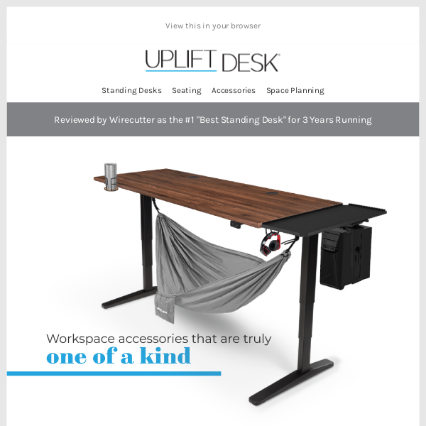 The Under Desk Hammock by UPLIFT Desk 