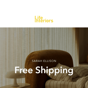 Sarah Ellison | Free Shipping