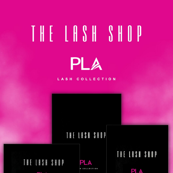 TLS x PLA Lash Collection IS HERE 🖤