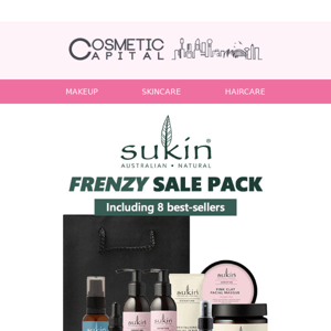 Last chance - Sukin, L'Oreal, Luma Frenzy Ends Soon!