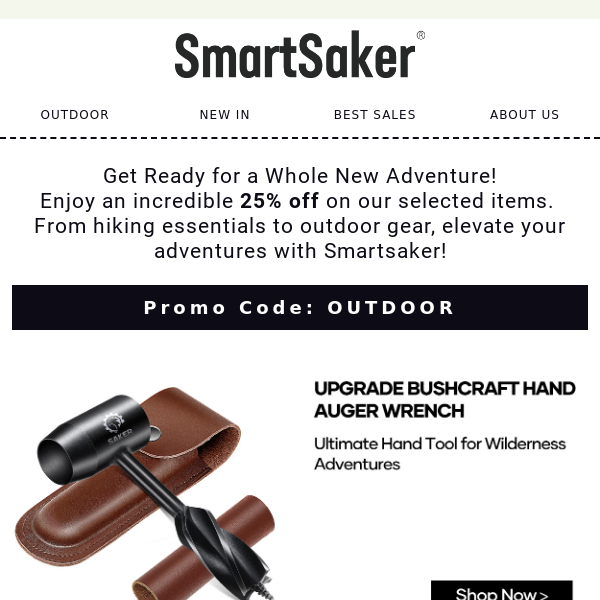 Saker tools shop discount code