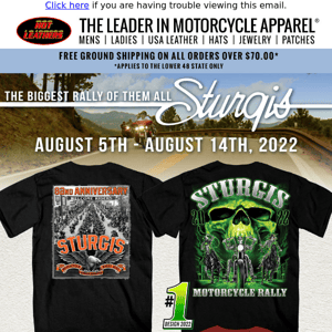 🔥 Sturgis 2022 🔥 Shirts | Hats | Patches and More!