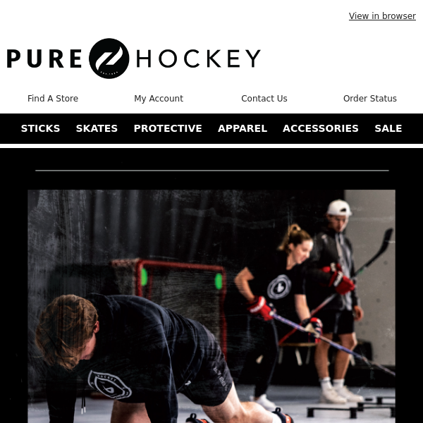 Pure Hockey! Shop The Training & Recovery Gear To Stay At The Top Of Your Game!