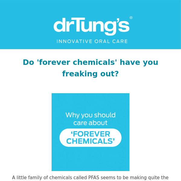 Why you should care about "forever chemicals"