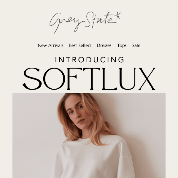 Introducing our softest fabric yet, SOFTLUX