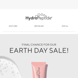 Earth Day Sale Ends Today!