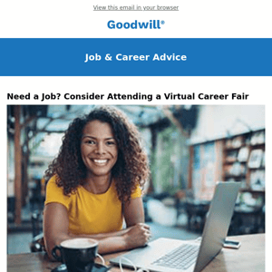 Need a Job? Consider Attending a Virtual Career Fair