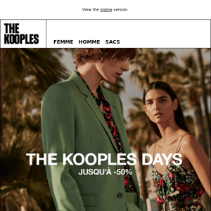 C'est maintenant | The Kooples Days