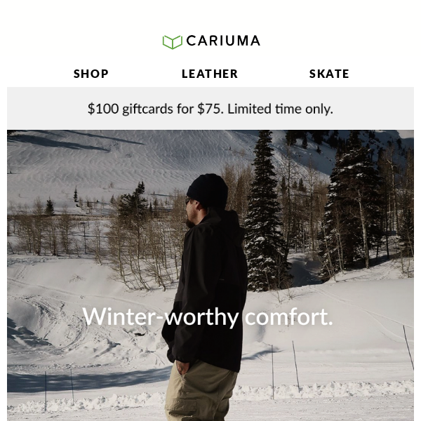 Premium style, winter-worthy comfort