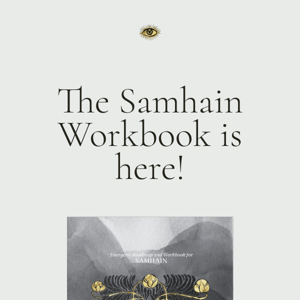 The Samhain Workbook is here! 🔮