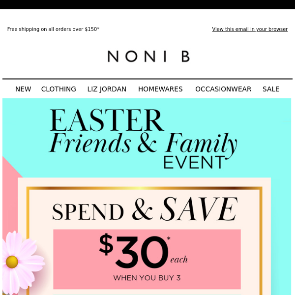 Your $30* NEW NEW NEW Easter Gift is here!