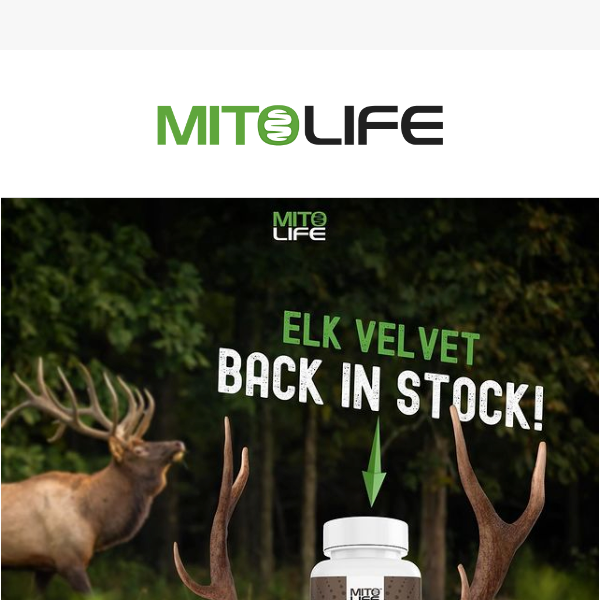 Improve vitality, with Elk Velvet