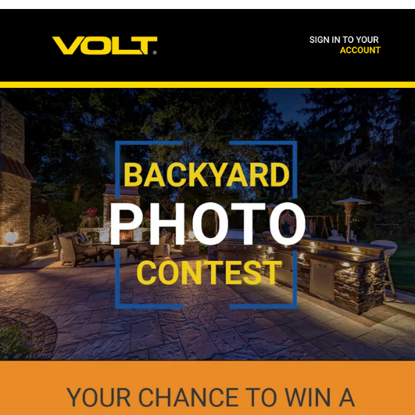 Don't Miss Out: Your chance to win a $500 VOLT® Lighting credit!