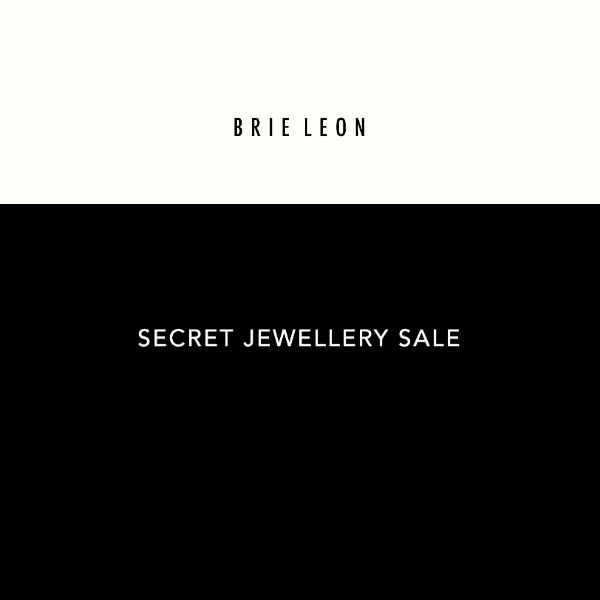 Secret Jewellery Sale | STARTS NOW ✨