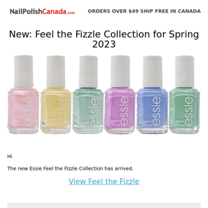 New: Essie Feel the Fizzle Collection for Summer 2023