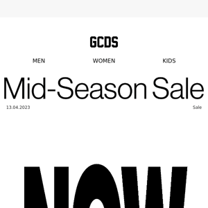 GCDS -30% Mid Season Sale