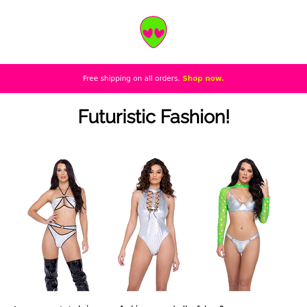 Futuristic Fashion: New Holographic Lookz!