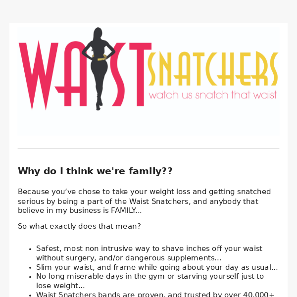 Waist Snatchers – Snatch Bans