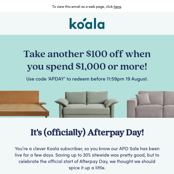 Take another $100 OFF for 48 hours only!
