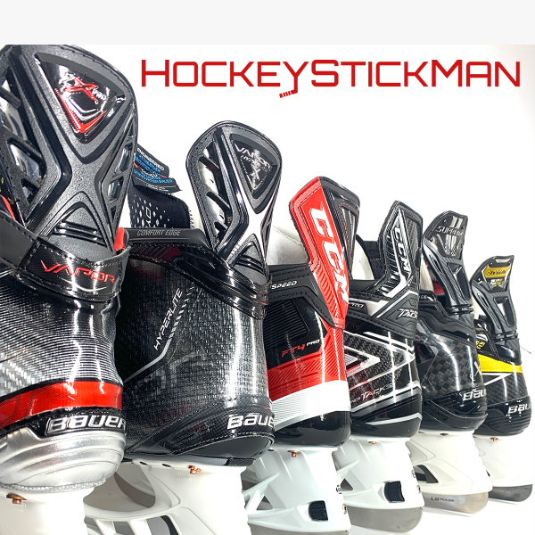 Shop the Best Selection of Pro Stock Hockey Skates at HockeyStickMan⛸️🏒