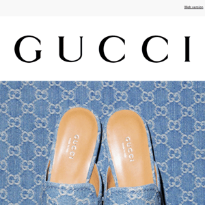 GG Denim Shoes