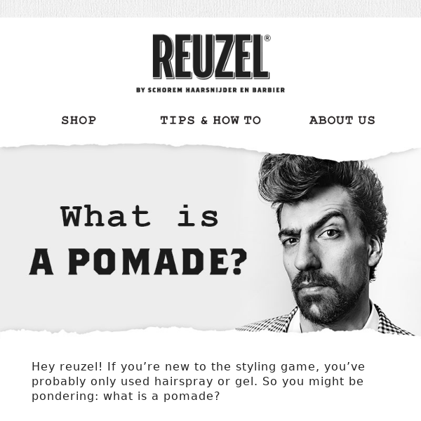What’s a pomade anyway? 🤷