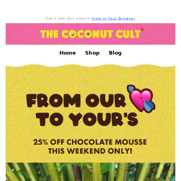 The Ultimate Chocolate 25% Off 🍫💝🥥