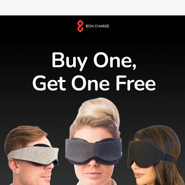 Two For One Zzz: BOGO Sleep Masks