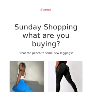 Sundays are for Shopping!