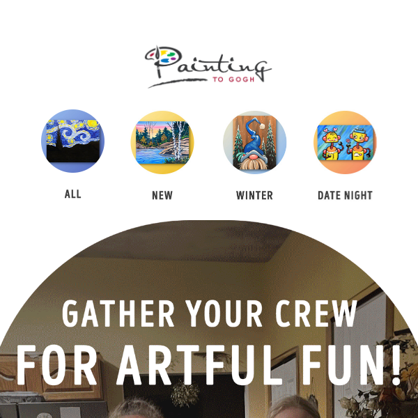 Gather Your Crew for Artful Fun! 🎨💖