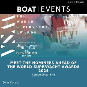 World Superyacht Awards 2024 nominees - Sailing Yachts