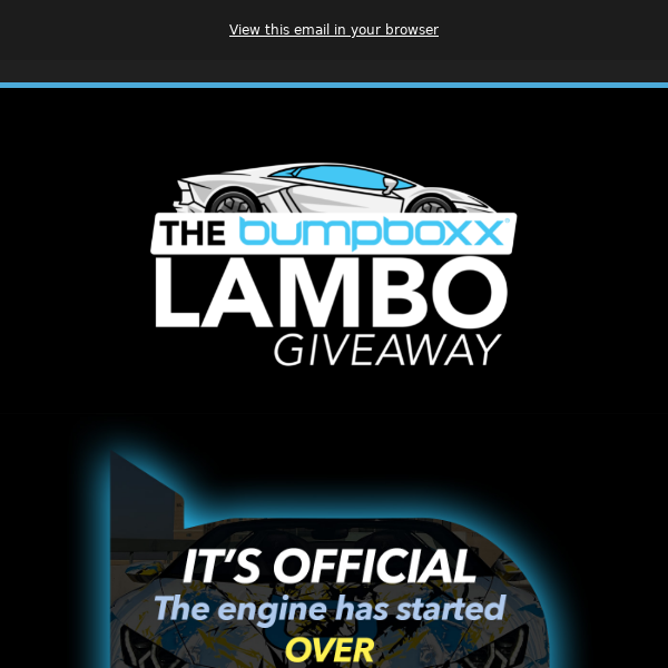🚗 LAMBO Giveaway BIGGEST in Bumpboxx History! ✅