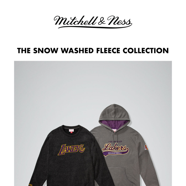 New Snow Washed Fleece Hoodies & Sweatshirts 🏀❄️