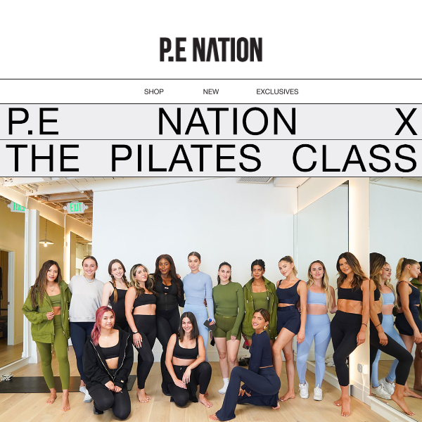 P.E NATION x THE PILATES CLASS