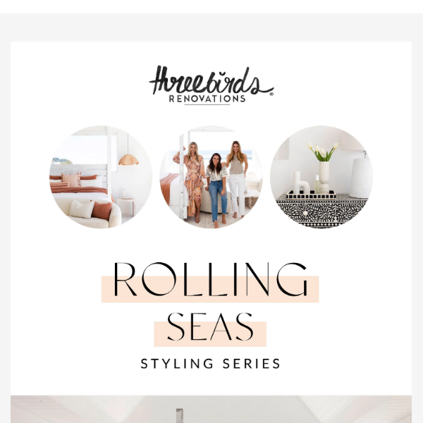 WATCH NOW! Rolling Seas Styling Series: Main Bedroom 💞