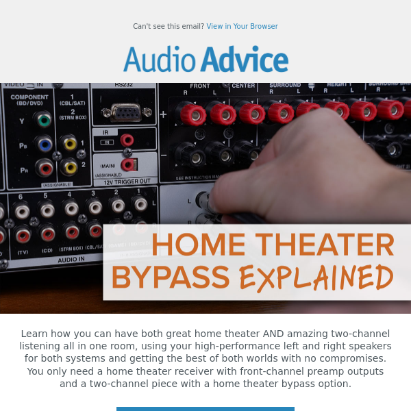 Unlock Your Home Theater Potential: Bypassing Explained