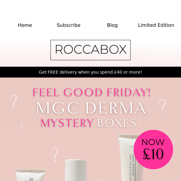 SALE: £10 MGC Derma Mystery Boxes 💗