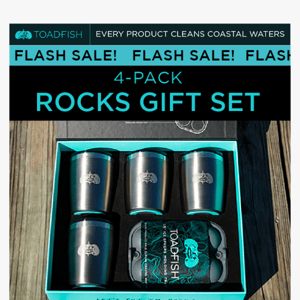 43% OFF rocks gift sets!