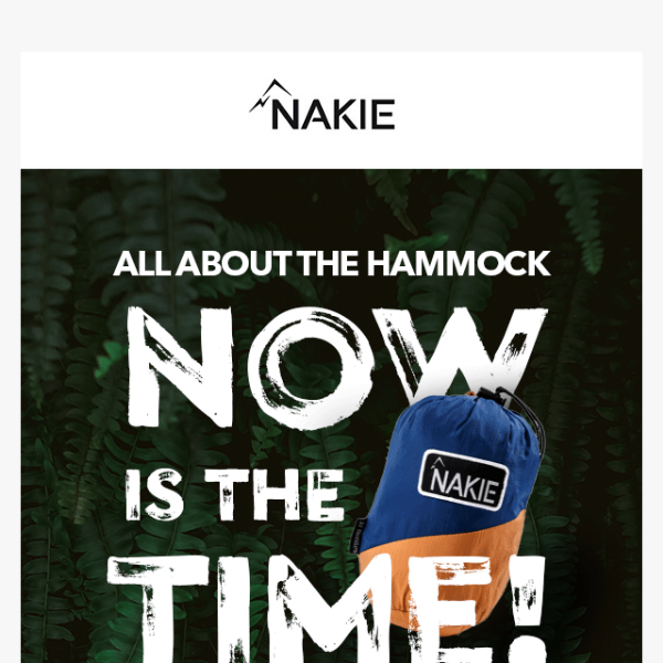 Have you been wanting a Nakie Hammock?