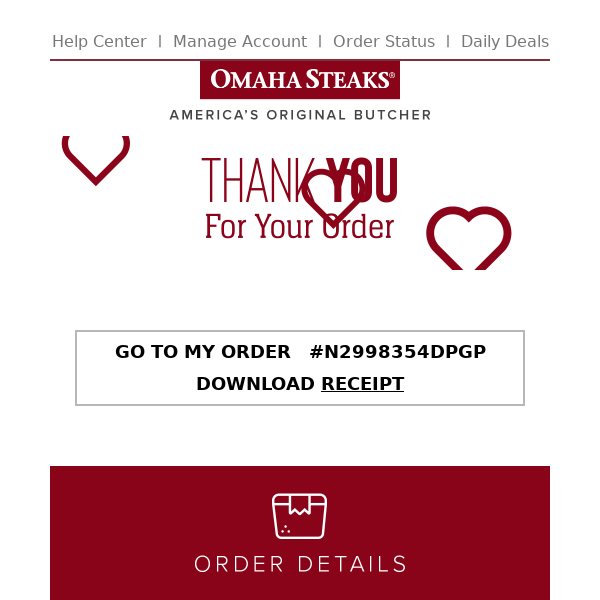 Omaha Steaks - Help Center