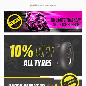 FINAL DAY, FINAL OFFER- 10% off ALL tyres