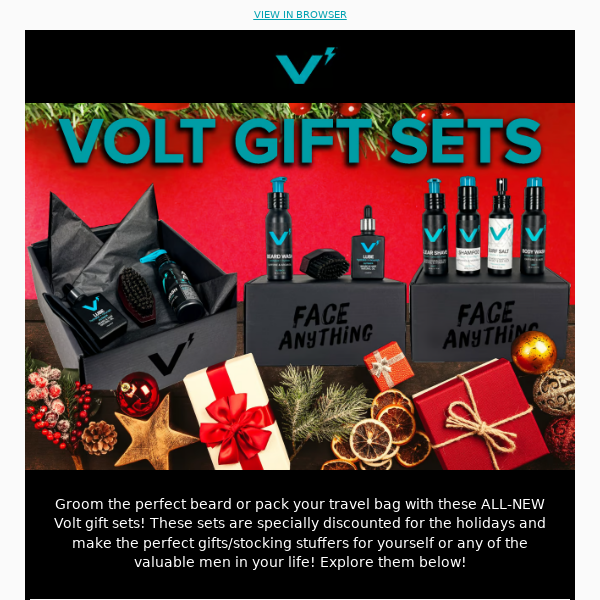 All New Volt Gift Sets