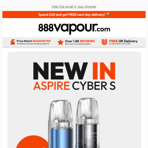 NEW IN | Cyber S Pod Kit from Aspire! 😮