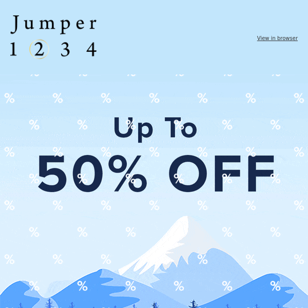 Winter Sale Now On!