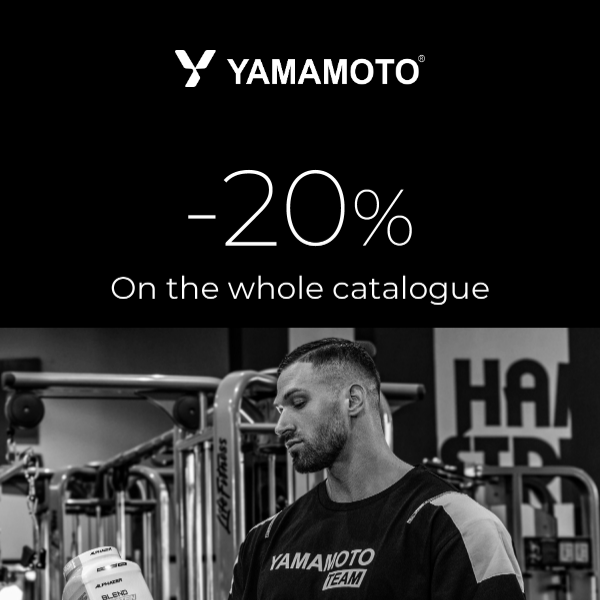 Yamamoto Nutrition, a promo dedicated to you